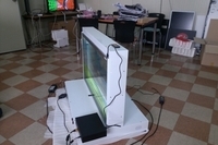 46인치 양면 투명lcd